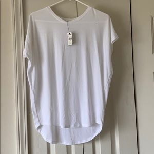 Basic white tee